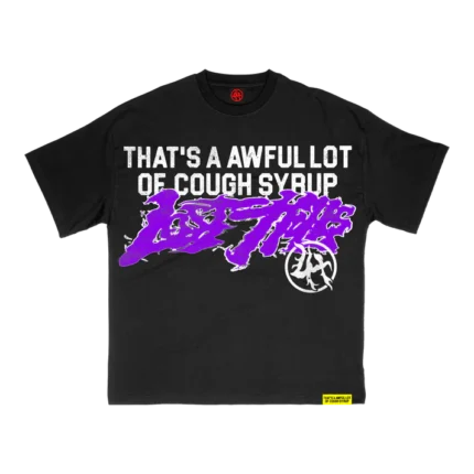 LHCS001 T SHIRT BLACK