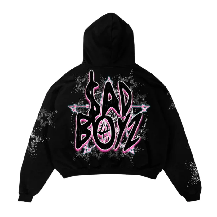 LOST HILLS LHSBHOODY008 BLACK