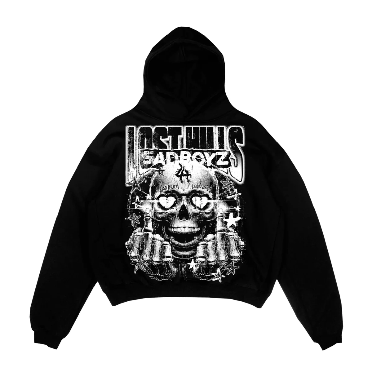 LOST HILLS LHSBHOODY007 BLACK LOST HILLS LHSBHOODY007 BLACK