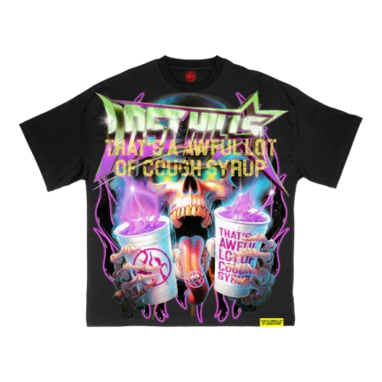 LHCS002 T SHIRT BLACK