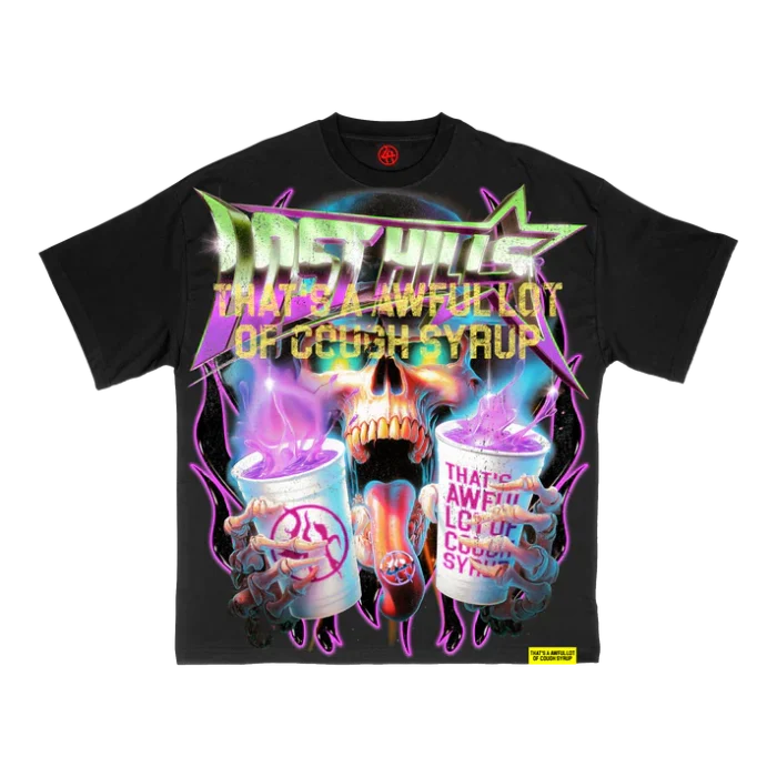 LHCS002 T SHIRT BLACK