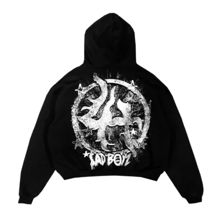 LOST HILLS LHSBHOODY007 BLACK