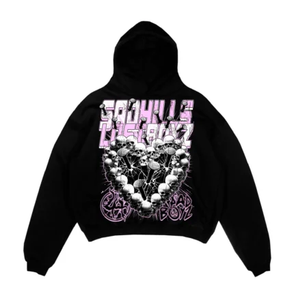 LOST HILLS LHSBHOODY006 BLACK