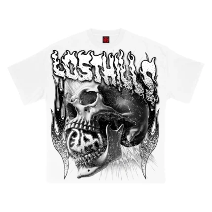 LOST HILLS LH5003 TEE WHITE