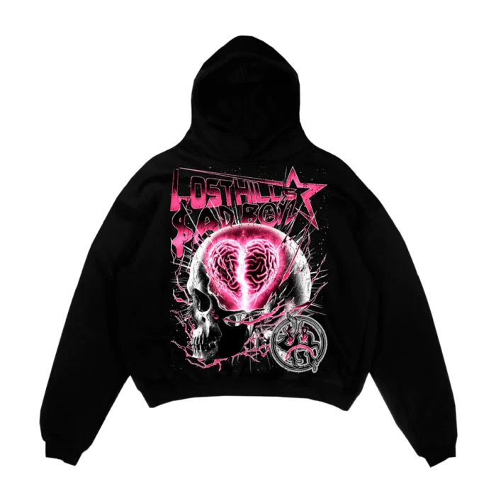 LOST HILLS LHSBHOODY002 BLK