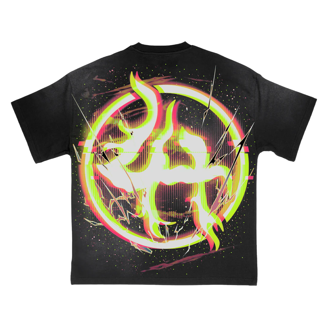 LOST HILLS LH5006 TEE BLACK WASH LOST HILLS LH5006 TEE BLACK WASH