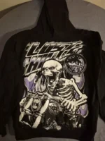 Lost Hills Black Hoodie Size Large