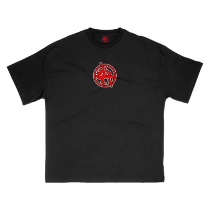 LOST HILLS LH5004 TEE BLACK