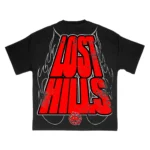LOST HILLS LH5004 TEE BLACK