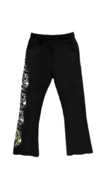 LH SKULL FLARE SWEATS YLW
