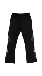 LH SKULL FLARE SWEATS GREEN