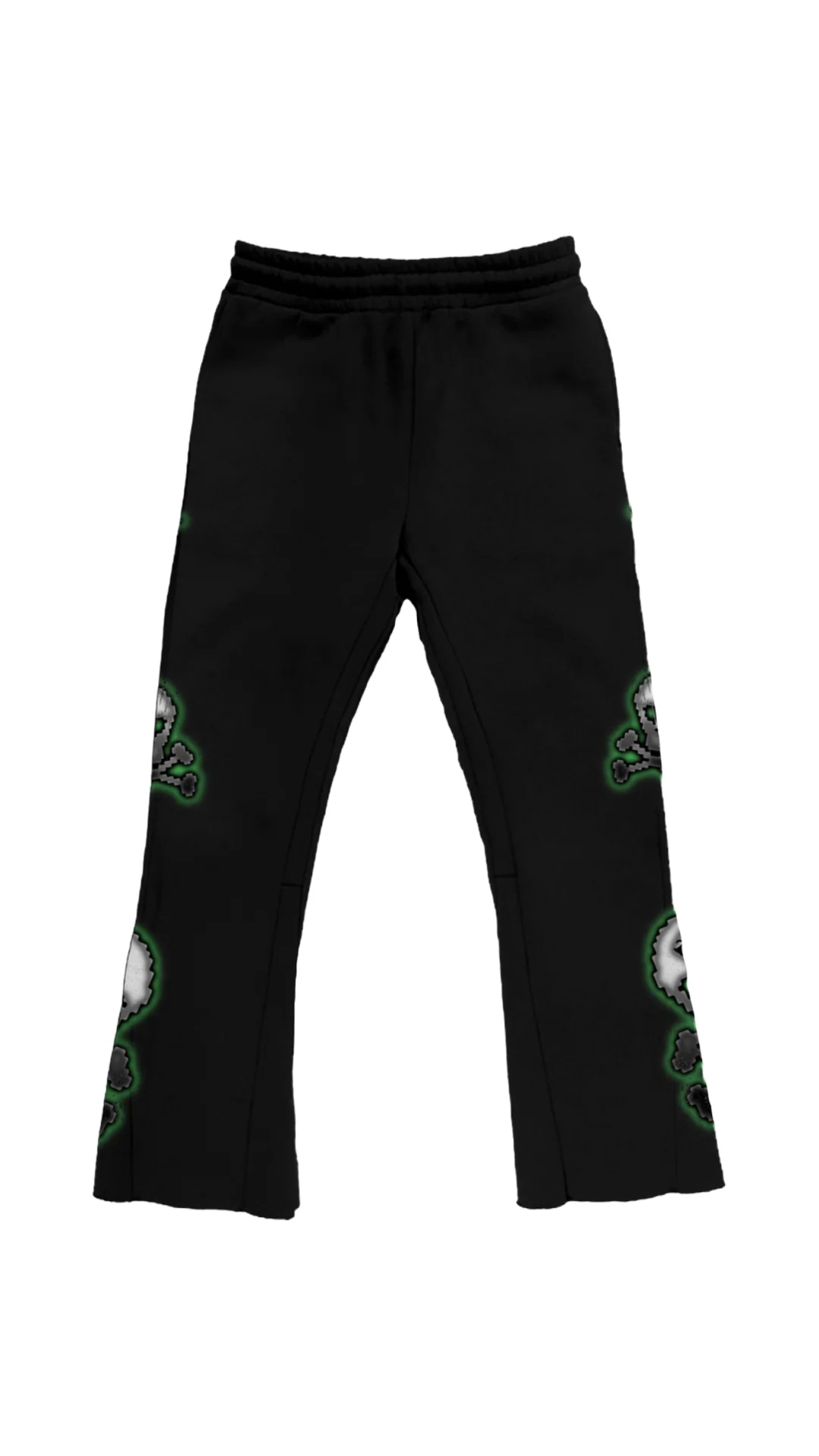 LH SKULL FLARE SWEATS GREEN LH SKULL FLARE SWEATS GREEN