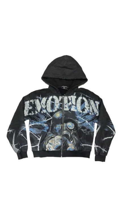ME ACID WASH RADIOACTIVE HOODIE