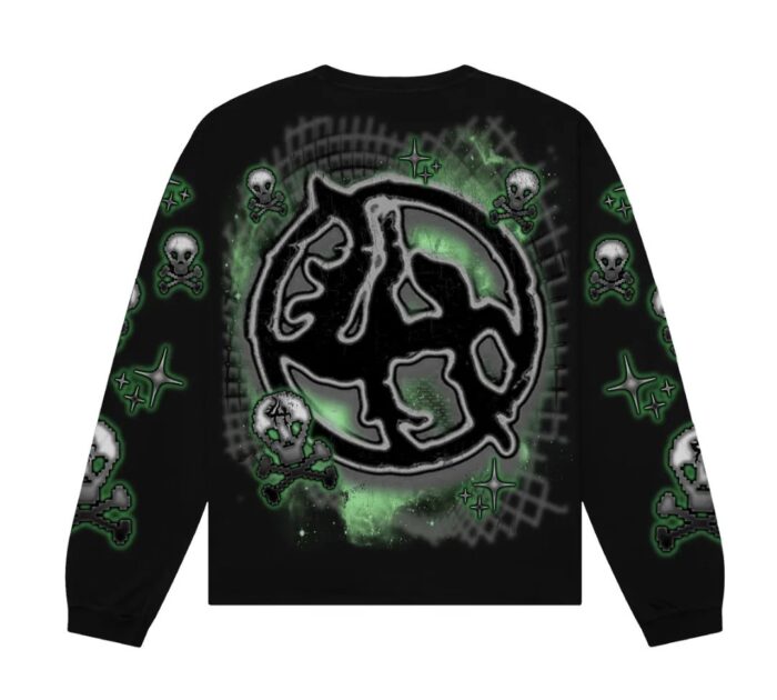 LH SKULL LONGSLEEVE GREEN